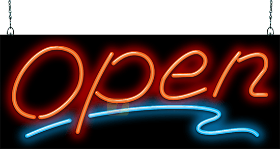 Open Neon Sign | OG-30-83 | Jantec Neon