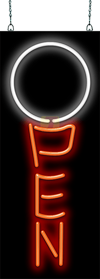 Golf Tee Open Neon Sign