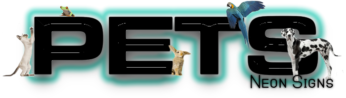 Pets & Fish Neon Signs