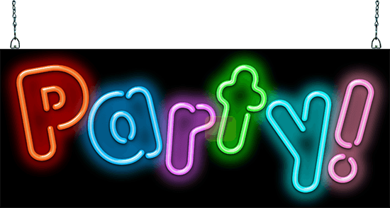Party Neon Sign