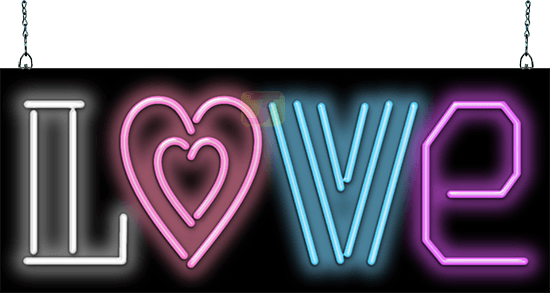 LOVE Neon Sign