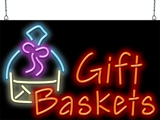 Gift Baskets Neon Sign