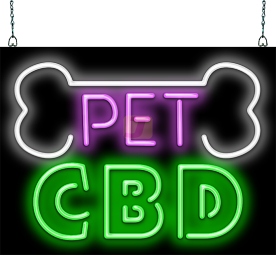 Pet CBD Neon Sign