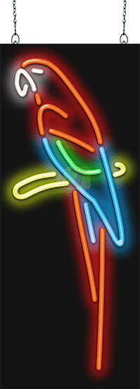 Parrot Neon Sign | PG-30-15 | Jantec Neon