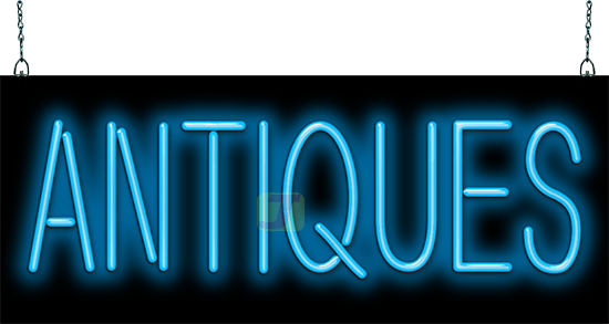 Antiques Neon Sign
