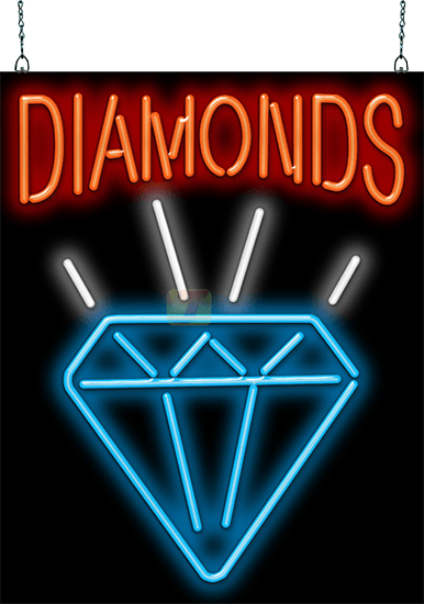 Diamonds Neon Sign
