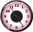 Pink Clock