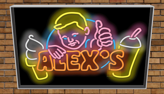 Alex's Neon Sign