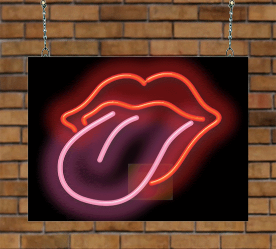 Tongue Neon Sign