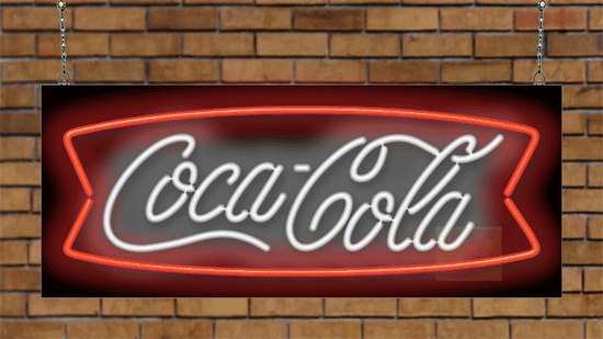 Coca Cola Neon Sign