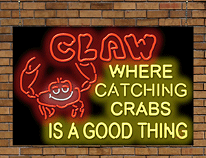 Claw where catching crabs is a good thing