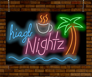 Version 1<br>36 w x 24 h Neon<br>Sign Price: $501.00