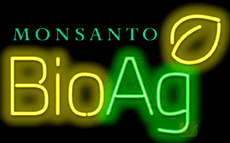 Monsanto BioAg Logo Neon Sign