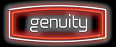 Genuity Logo Neon Sign