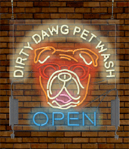 Version 1<br>Clear Backing<br>Sign Price: $629.00