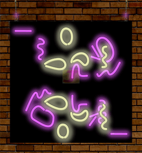 Purple and Warm White