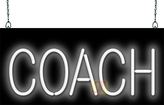 Coach Neon Sign