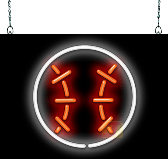 Baseball Neon Sign