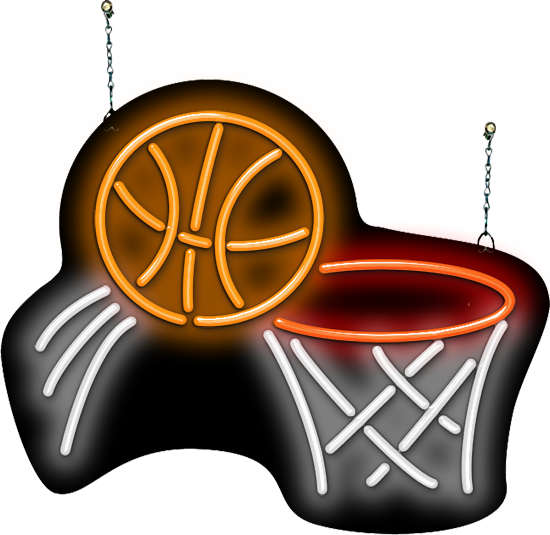 Basketball Neon Sign
