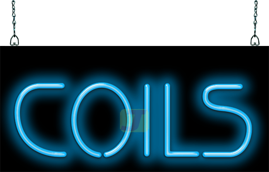 Coils Neon Sign