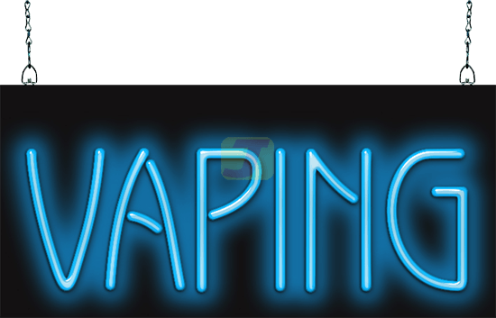 Vaping Neon Sign