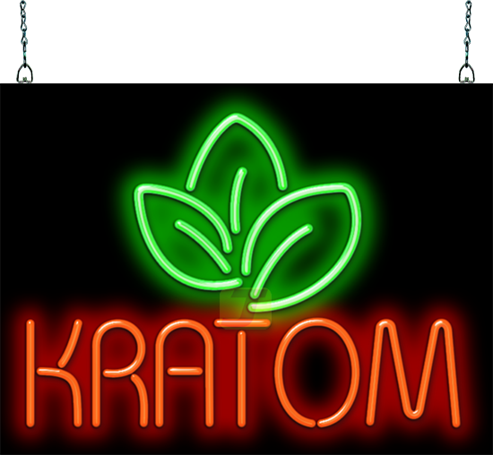 Kratom Neon Sign