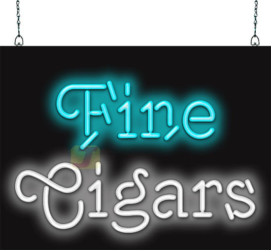 Fine Cigars Neon Sign