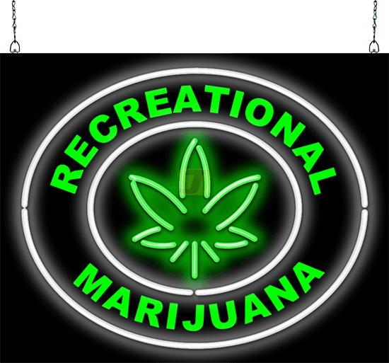 Recreational Marijuana Neon Sign
