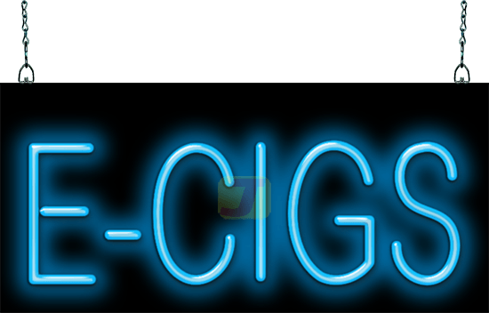 *Limited Quantity Available* E-Cigs Neon Sign