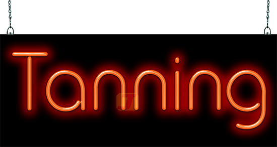 Tanning Neon Sign