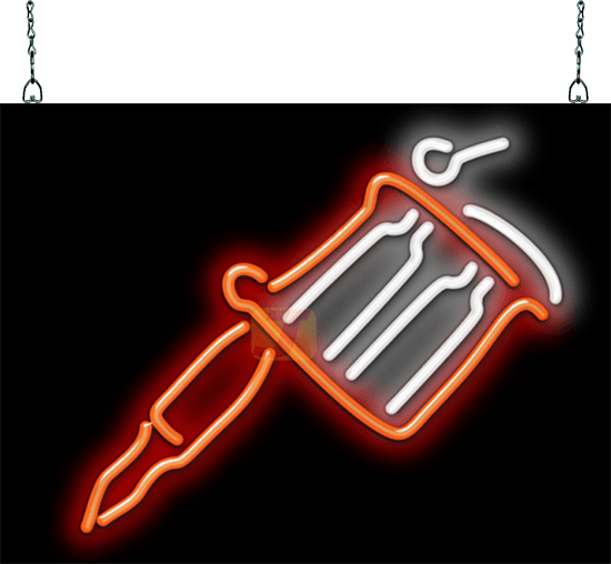 Tattoo Machine Neon Sign