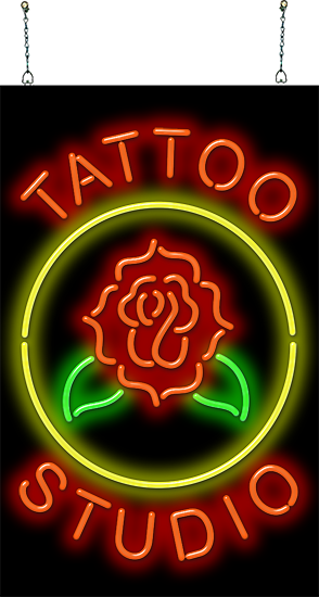 Tattoo Studio Neon Sign