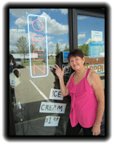 Vertical Open Neon Sign Vertical Open Neon Sign