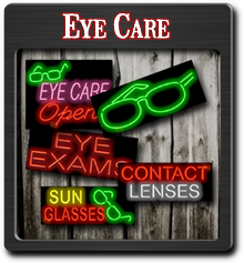 Eye Care Neon Signs