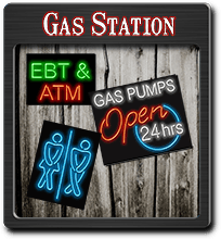 Gas Station Neon Signs
