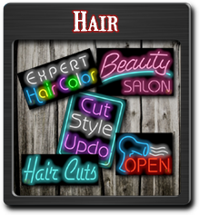 Hair Salon Neon Signs