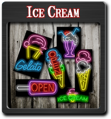 Ice Cream Neon Signs