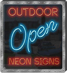 Outdoor Open Neon Signs
