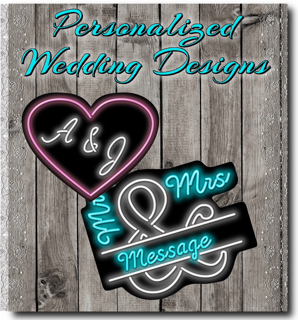 Personalized Wedding Neon