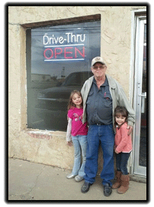 Drive Thru Open Neon Sign