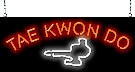 Tae Kwon Do Neon Sign