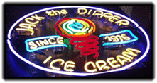 Custom Logo Ice Cream Neon Sign