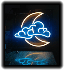 Custom Moon Neon Sign