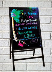 A-Frame LED Marker Board - Single Sided