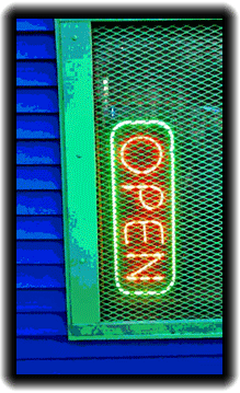 Neon Open Sign