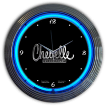 Chevelle Neon Clock