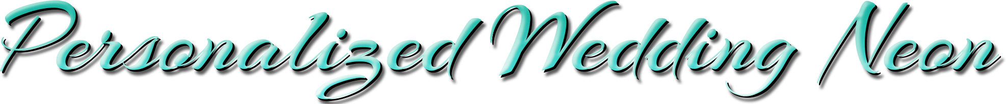 Personalized Wedding Neon