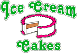 Ice Cream Cakes Window Cling