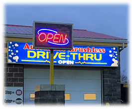 Deco Style Neon Open Sign