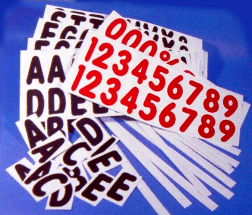 Extra Letter Kit for the Sidewalk Sign